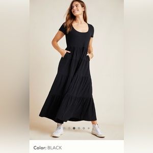 Maeve Gillian tiered maxi dress